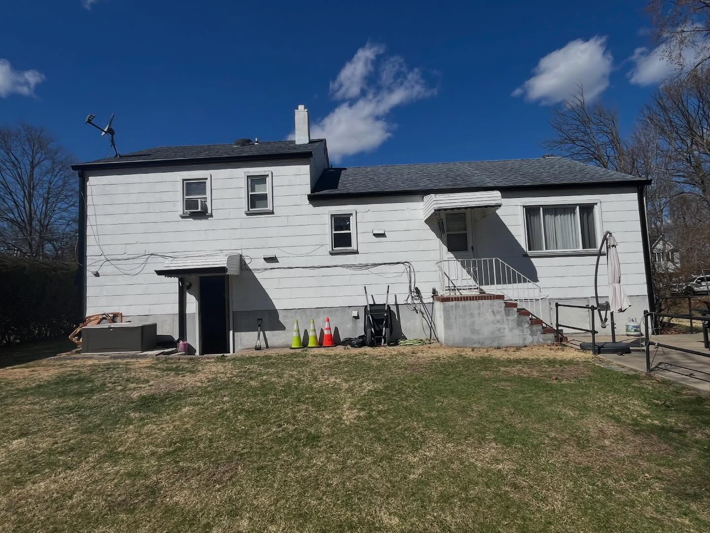 Gutter replacement completed on Bergen County NJ home by Dynamic Home Improvements