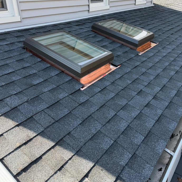 Skylight after repair — Dynamic Home Improvements Bergen County NJ